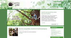 Desktop Screenshot of luontoliitto.fi